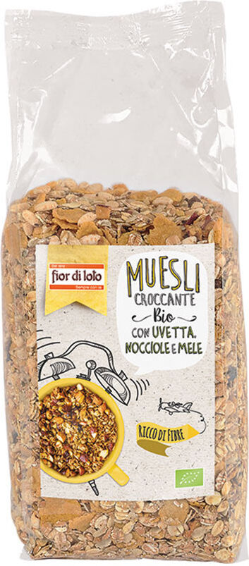 FIOR DI LOTO Muesli Croccante Biologico 750 Grammi