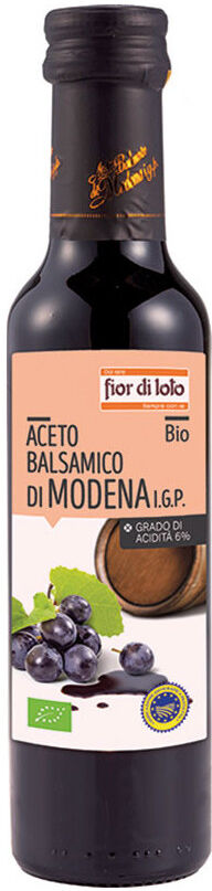 FIOR DI LOTO Aceto Balsamico Di Modena I.G.P. Biologico 250ml