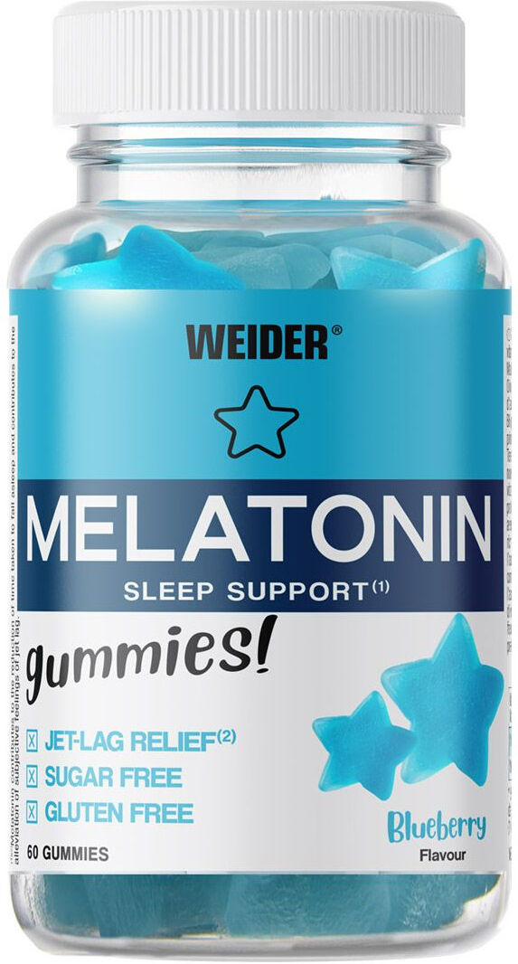 WEIDER Melatonin Up 60 Caramelle Gommose Mirtillo