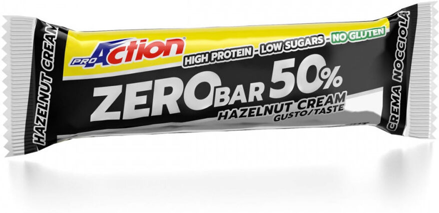 PROACTION Zero Bar 1 Barretta Da 60 Grammi Crema Nocciola