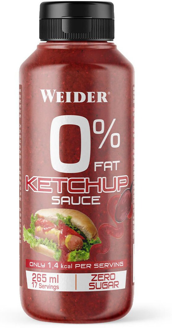 WEIDER Sauces 0% Fat Ketchup 265ml Ketchup