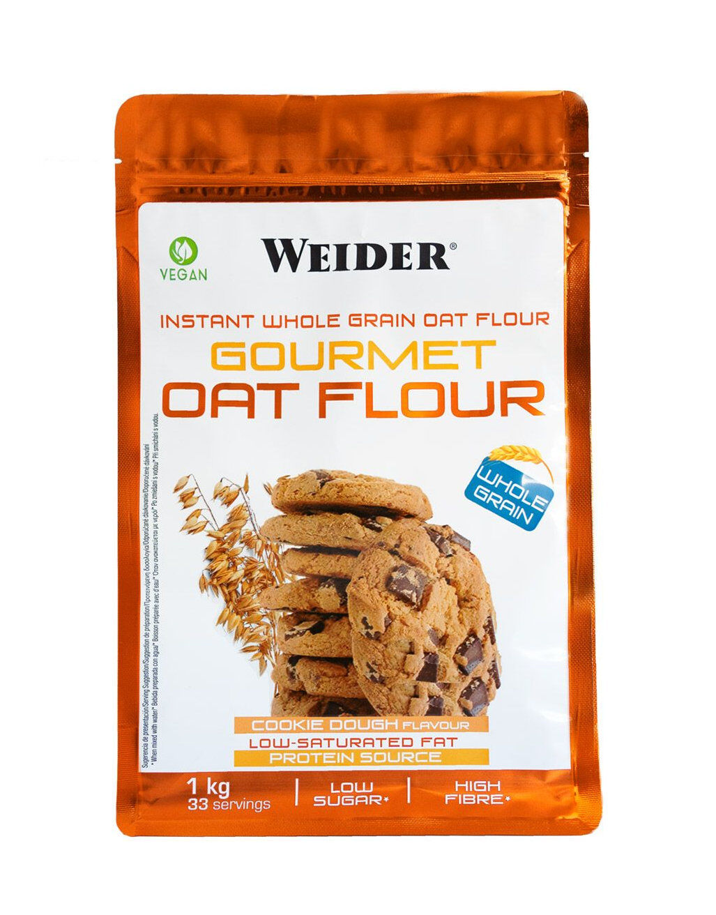 WEIDER Gourmet Oat Flour 1000 Grammi Cookie Dough