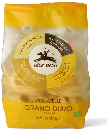 ALCE NERO Tagliatelle Di Grano Duro 250 Grammi