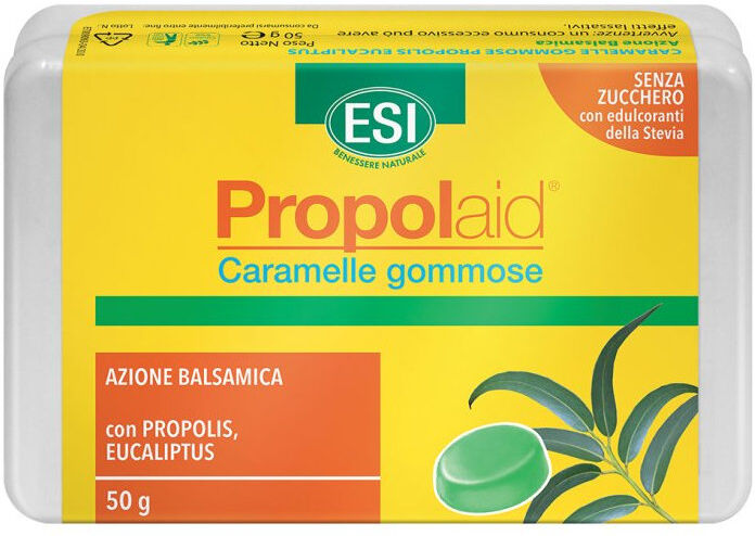 ESI Propolaid - Caramelle Gommose Svizzere 50 Grammi Miele