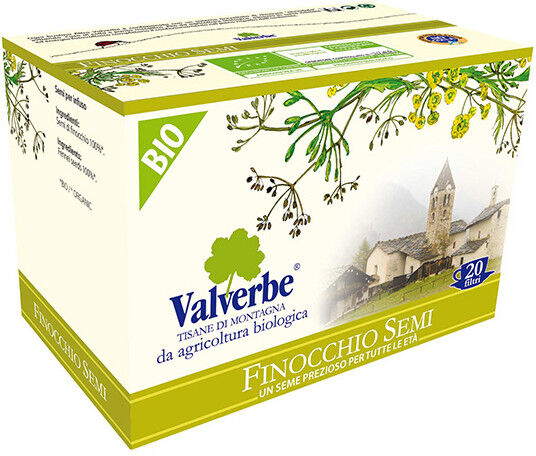 VALVERBE Finocchio Semi 20 Bustine Da 1.5 Grammi