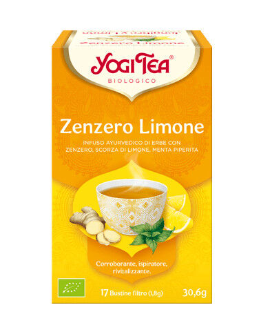 Yogi Tea - Zenzero E Limone 17 Bustine Da 1.8 Grammi