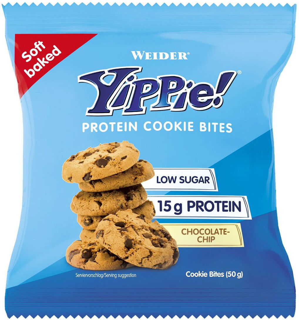 WEIDER Yippie! Protein Cookie Bites 50 Grammi Chocolate Chip