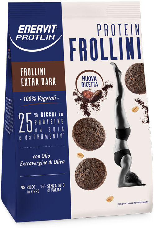 ENERVIT Protein - Frollini 200 Grammi Extra Dark