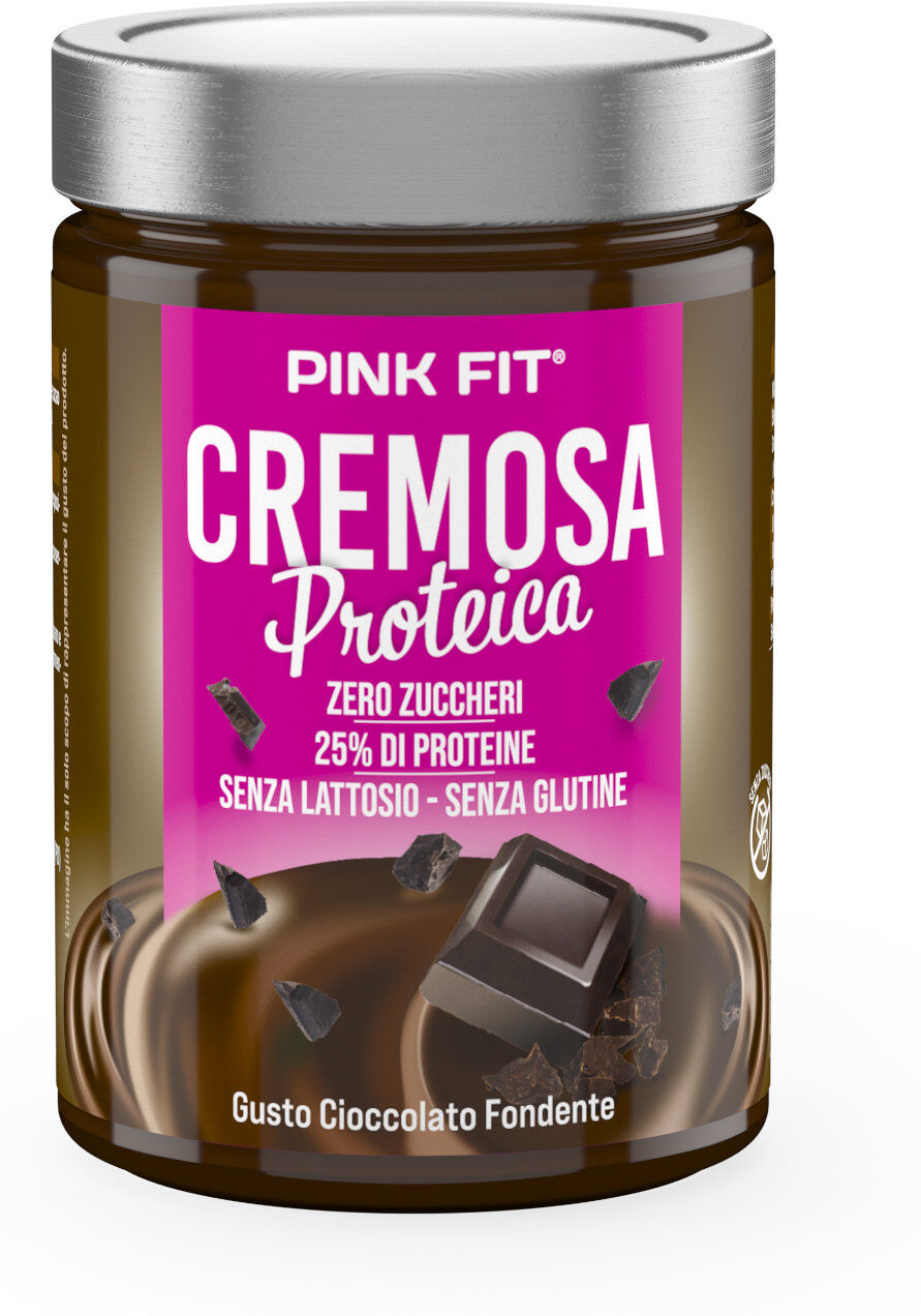 PROACTION Pink Fit Cremosa 300 G Gianduia E Granella Di Nocciola