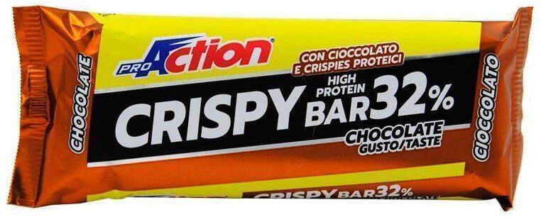 PROACTION Crispy Bar 50 Grammi Cioccolato Cocco Mandorla