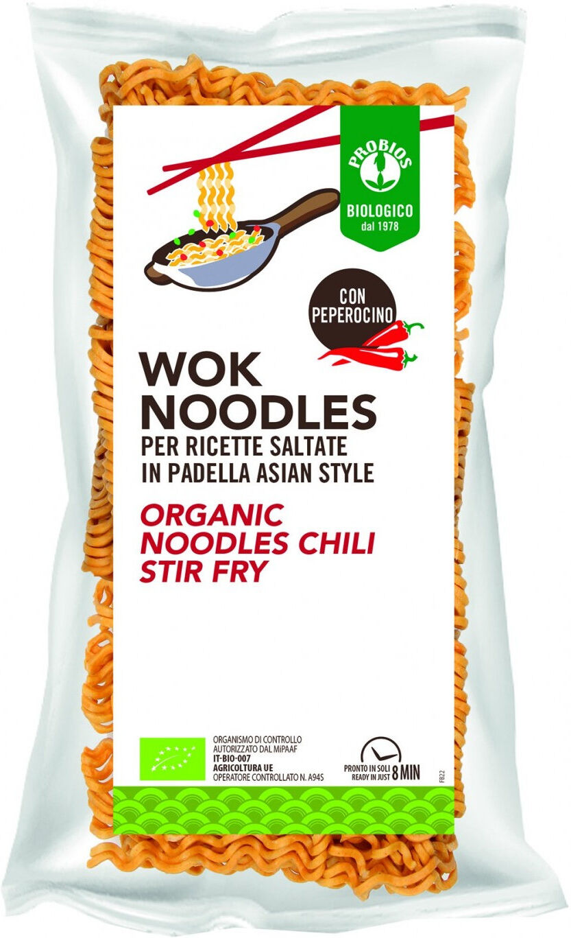 PROBIOS Wok - Noodles Al Peperoncino Bio 250 Grammi