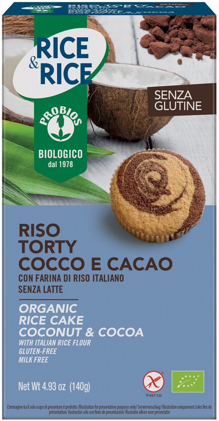 PROBIOS Riso Torty Ciocco E Cacao 4x35 Grammi