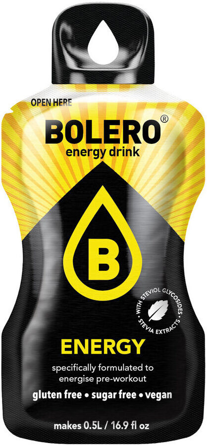 BOLERO Drinks Energy 6 Bustine Da 10 G