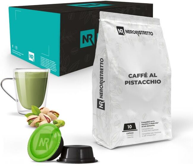 Neroristretto 50 Capsule Compatibili A Modo Mio®* Caffé al Pistacchio