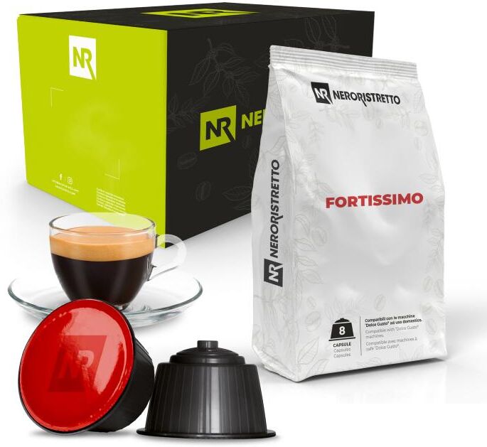 Neroristretto 80 Capsule Compatibili Dolce Gusto®* Fortissimo