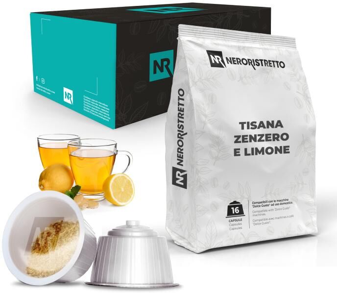 Neroristretto 32 Capsule Compatibili Dolce Gusto®* Zenzero e Limone