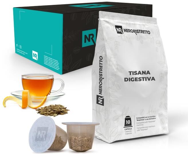 Neroristretto 50 Capsule Compatibili Nespresso®* Tisana Digestiva