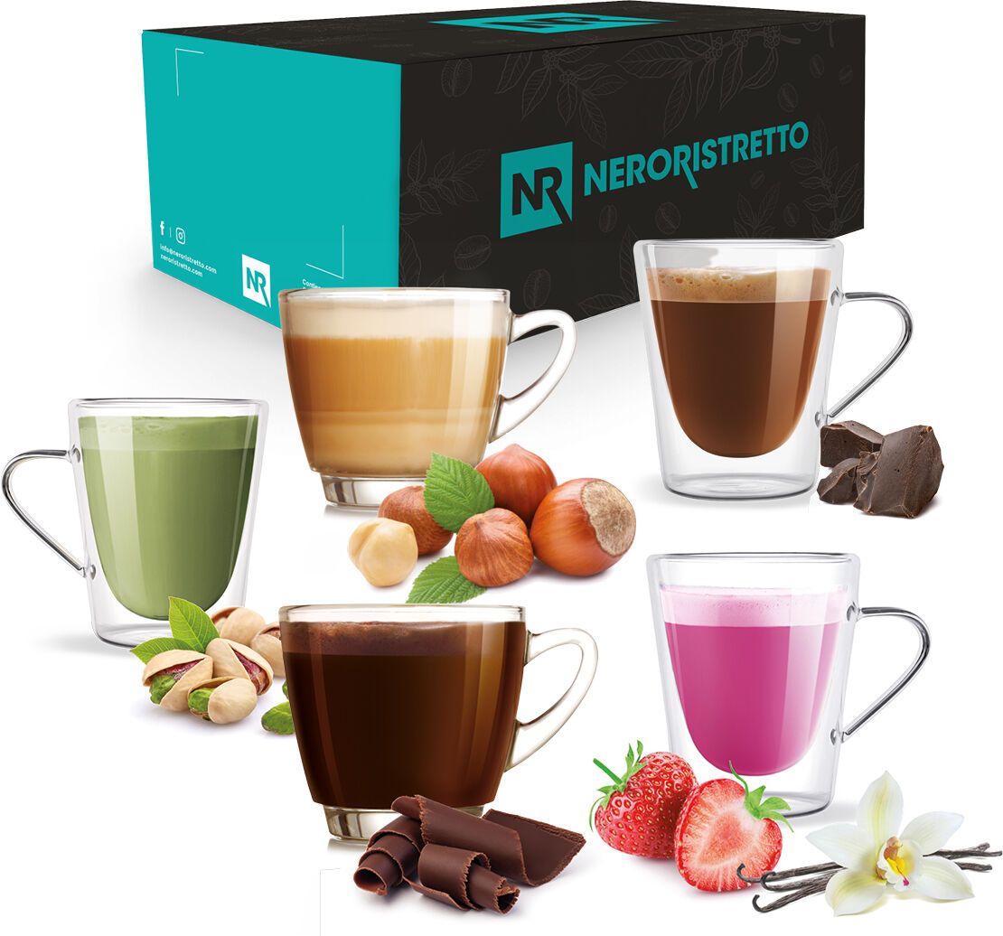 Neroristretto Kit Assaggio Bevande 50 Capsule Compatibili A Modo Mio®*