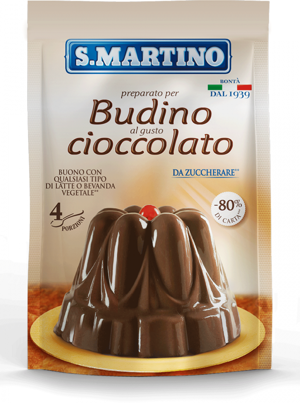 S.MARTINO Budino Cioccolato busta 48g