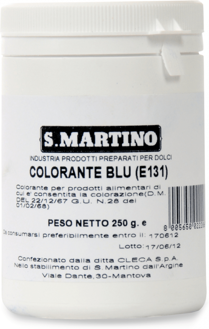 S.MARTINO Colorante blu 250g