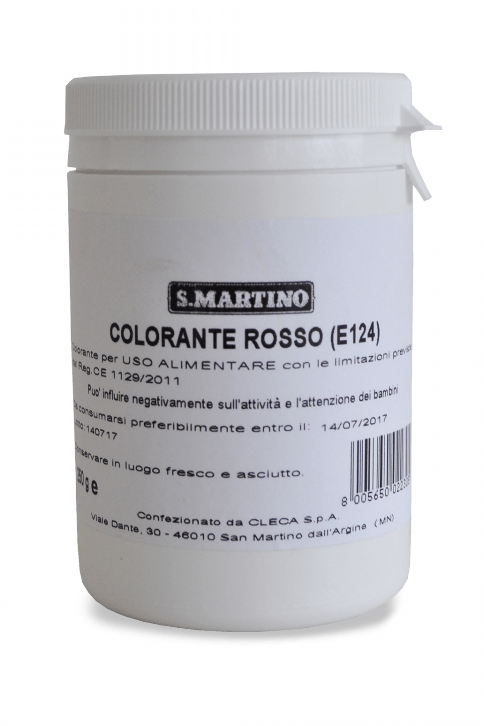 S.MARTINO Colorante rosso 250g