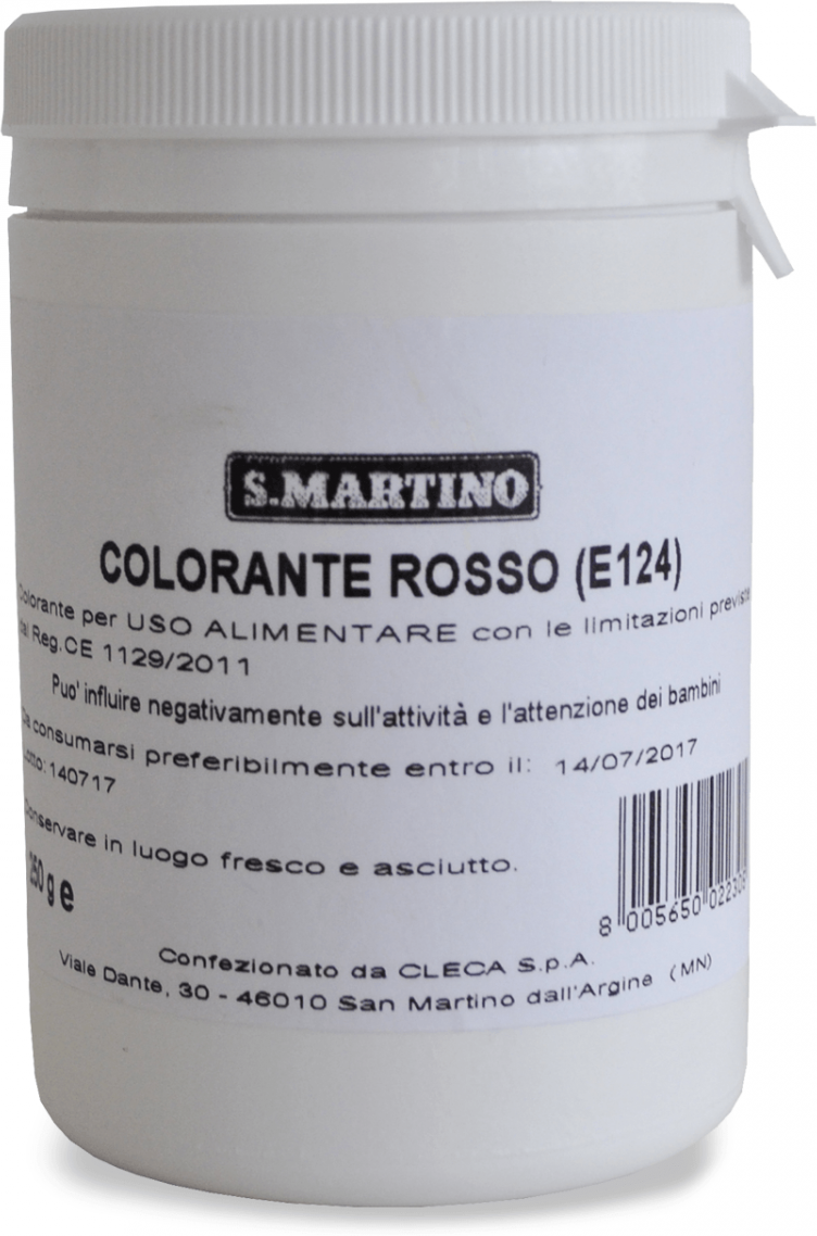 S.MARTINO Colorante rosso 250g