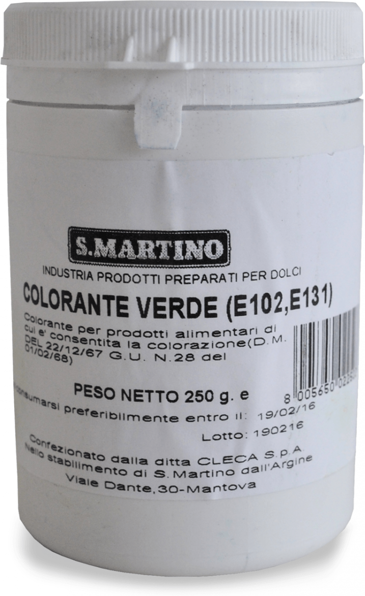 S.MARTINO Colorante verde 250g