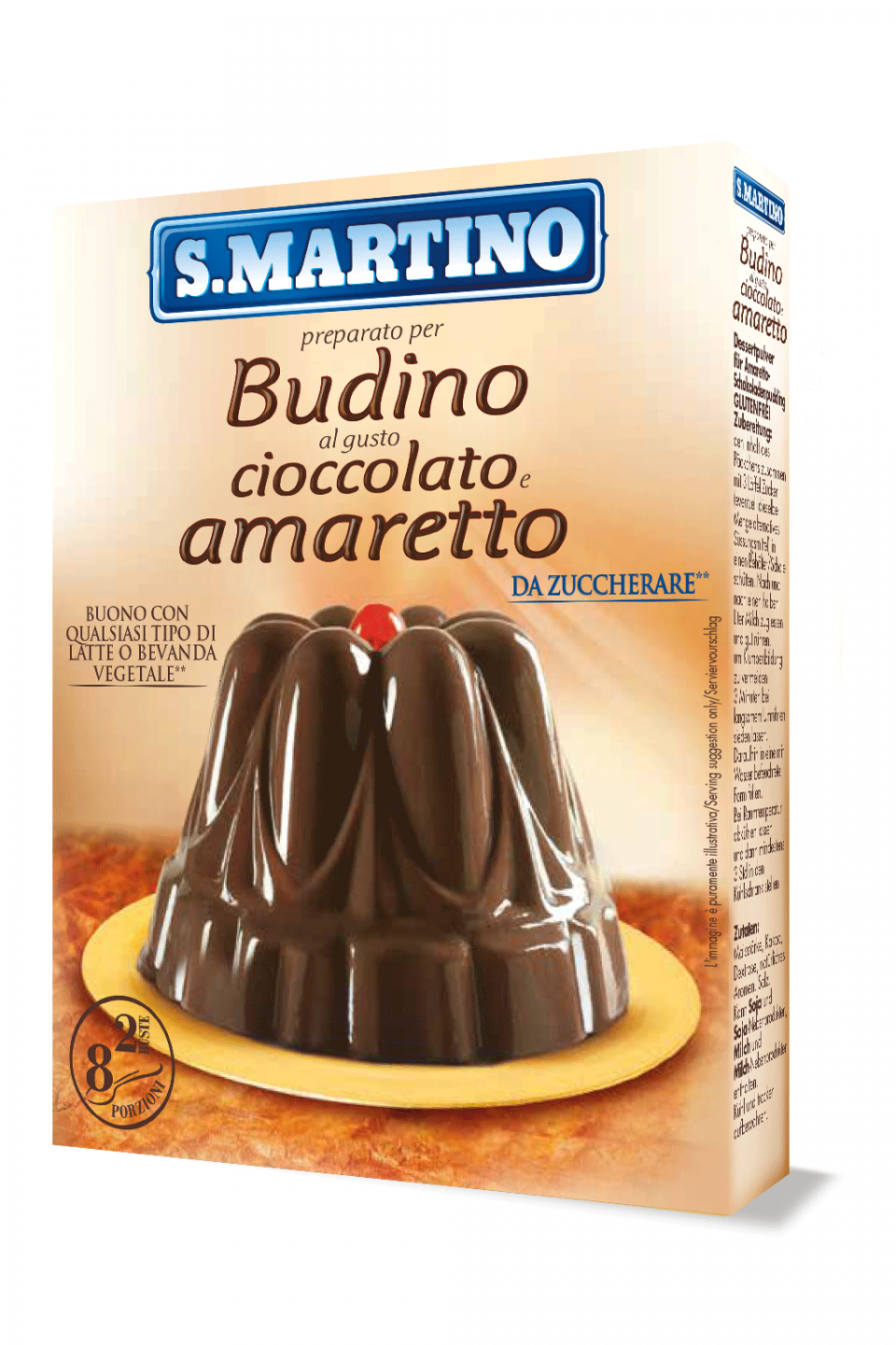 S.MARTINO Budino Amaretto 96g