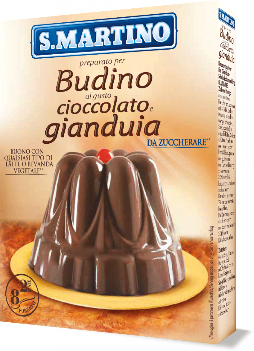 S.MARTINO Budino Gianduia 96g