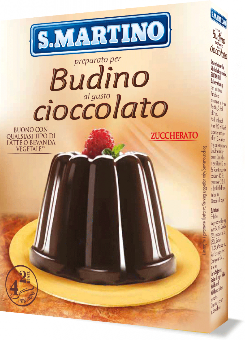 S.MARTINO Budino Cioccolato zuccherato 80g