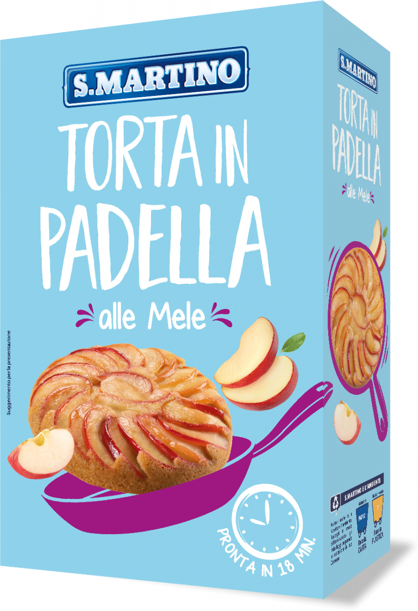 S.MARTINO Torta in Padella alle Mele 300g