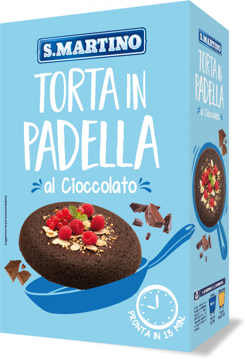 S.MARTINO Torta in Padella al Cioccolato 240g