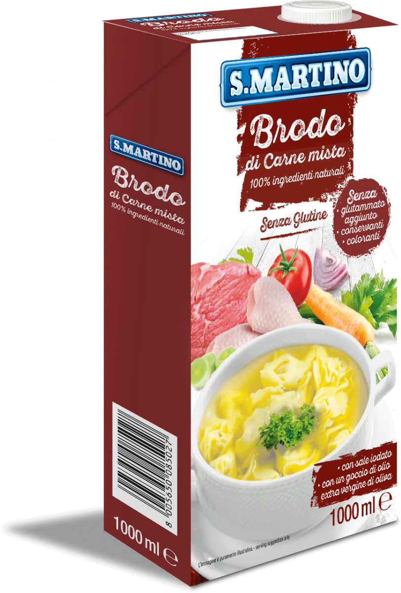 S.MARTINO Brodo pronto Carne Mista 1 lt