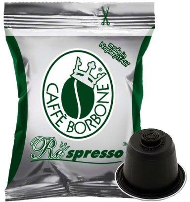 Borbone 50 Caffè Respresso Dek Capsule Compatibili Nespresso