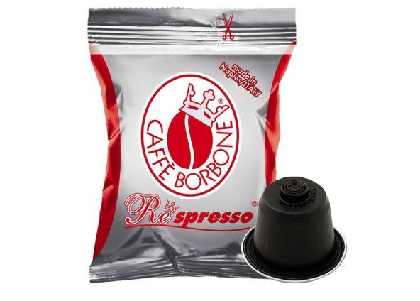 Borbone 50 Caffè Respresso Red-Rossa Capsule Compatibili Nespresso