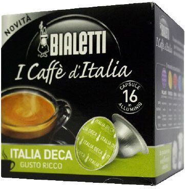 Bialetti 16 Caffè in Capsule Deca