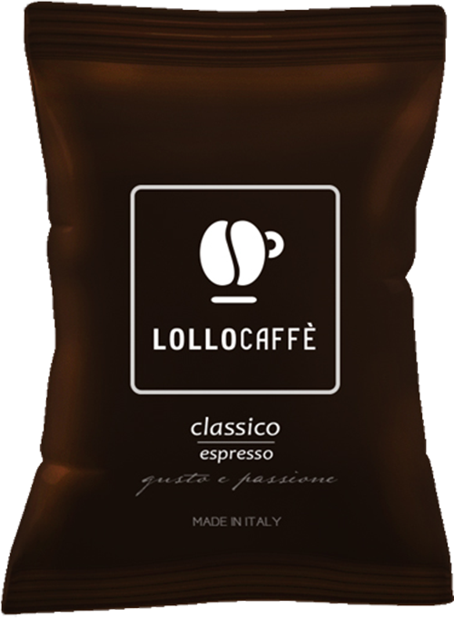 Lollo Caffè 100 Capsule Classico Compatibili Espresso Point