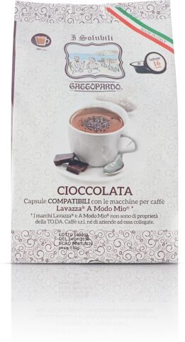 ToDa 16 Capsule A Modo Mio Gattopardo Cioccolata Compatibili