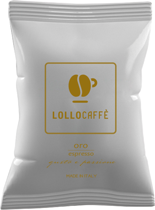 Lollo Caffè 100 Capsule Oro Compatibili Espresso Point