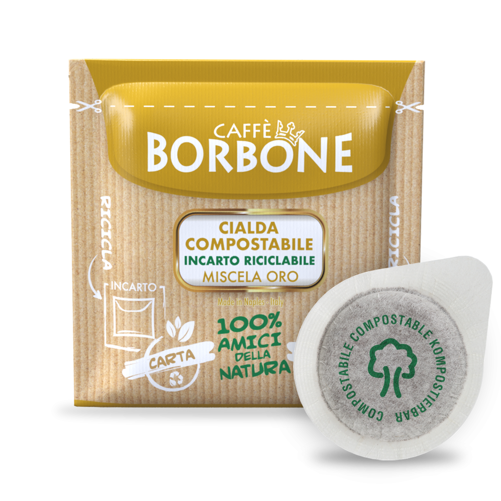 Borbone 100 Caffè Oro Cialde ESE in Carta Filtro 38 mm