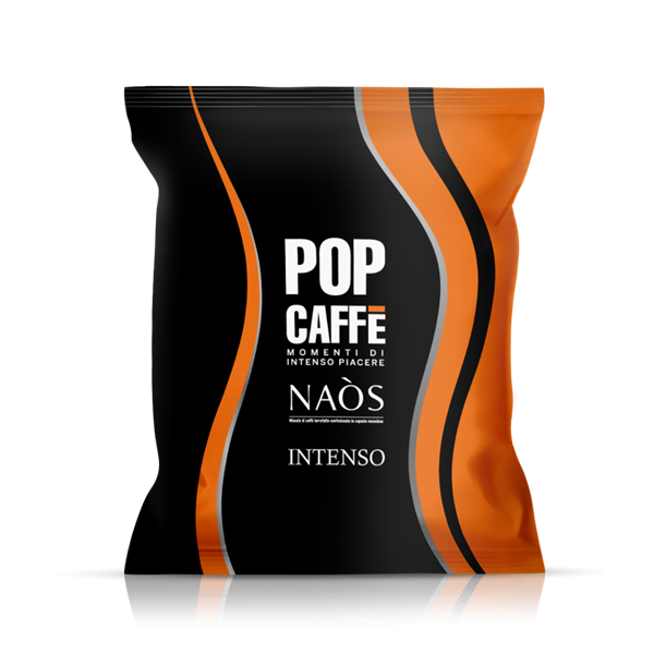 Pop 100 Capsule Caffè Compatibili Nespresso Naos Intenso .1