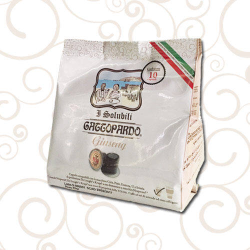 ToDa 10 Capsule Nespresso Gattopardo Ginseng Compatibili