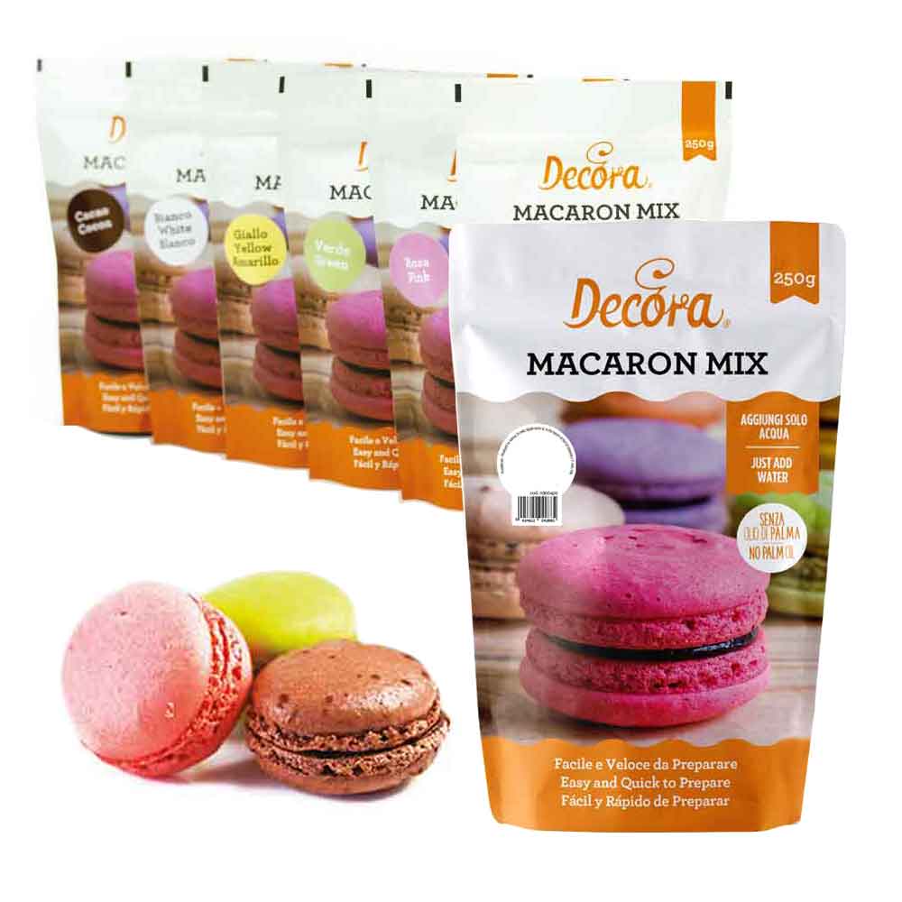 Preparato Macarons In Polvere 250 G Decora