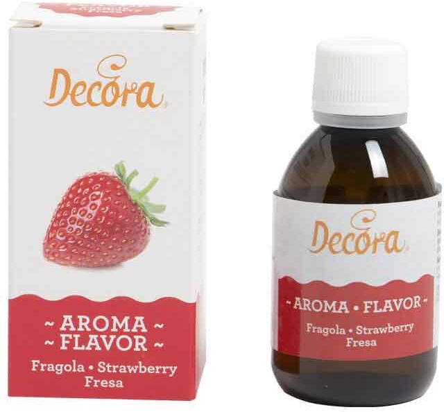 Aroma Liquido Per Dolci Gusto Fragola Flaconcino Da 50 G Decora