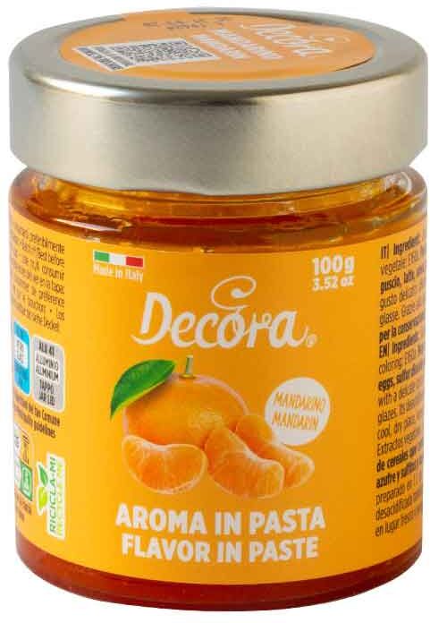 Aroma In Pasta Concentrata Per Dolci Gusto Mandarino 100 G Decora