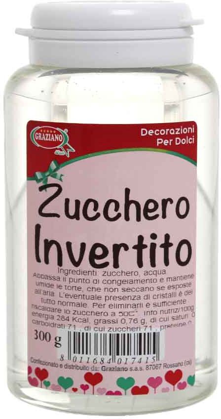 Graziano Zucchero Invertito Per Gelateria E Pasticceria 300 G