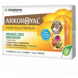 ARKOFARM Srl Arkopharma ARKOROYAL Immunità Forte Senza Zuccheri 10 Unidose da 15ml