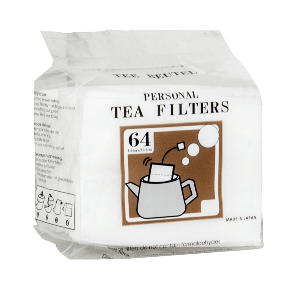 Café du Jour Thee filter met touwtje pak 64 stuks