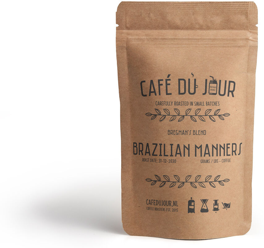 Bregman Koffies Café du Jour Bregman's Blend Brazilian Manners