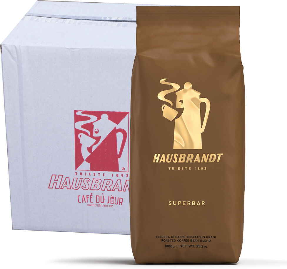 Hausbrandt Caffè Hausbrandt Superbar koffiebonen 6 x 1 kilo